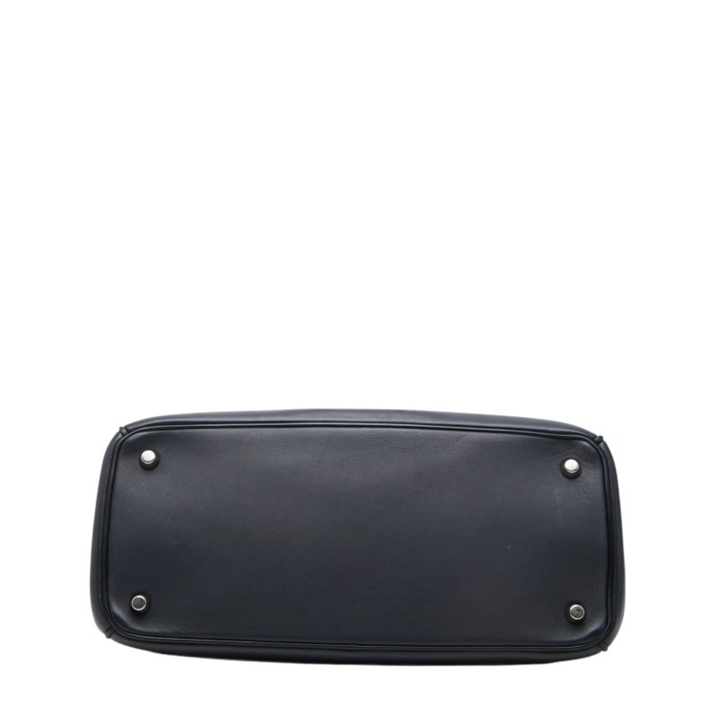 CHRISTIAN DIOR Blue Leather Shoulder Bag - Picture 3 of 14